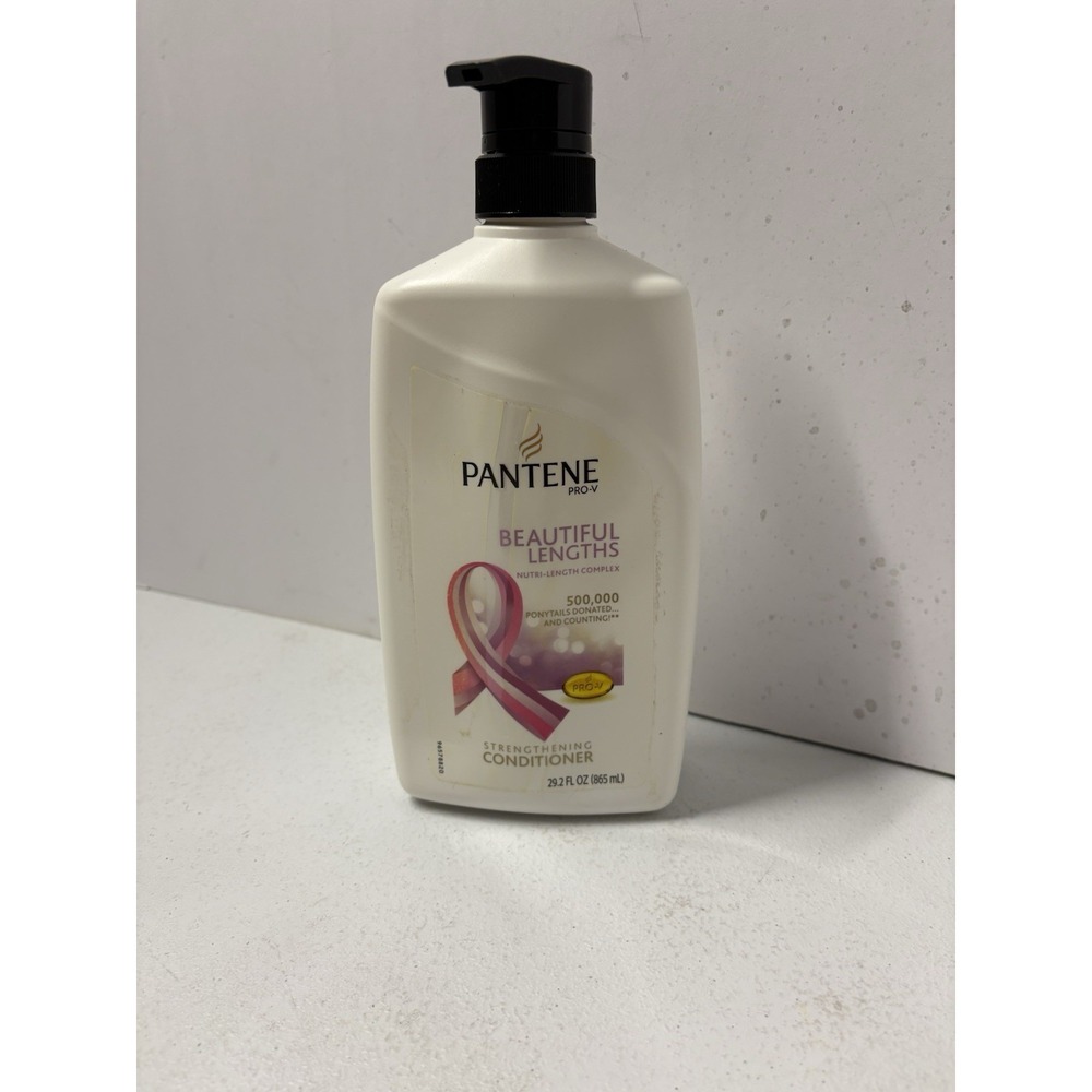 Pantene Beautiful Lengths Strengthening Shampoo 29.2oz Pump Bottle DISCONTINUED